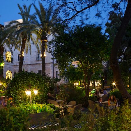 The American Colony Hotel - Small Luxury Hotels Of The World Jerusalem Facilities photo The garden at night