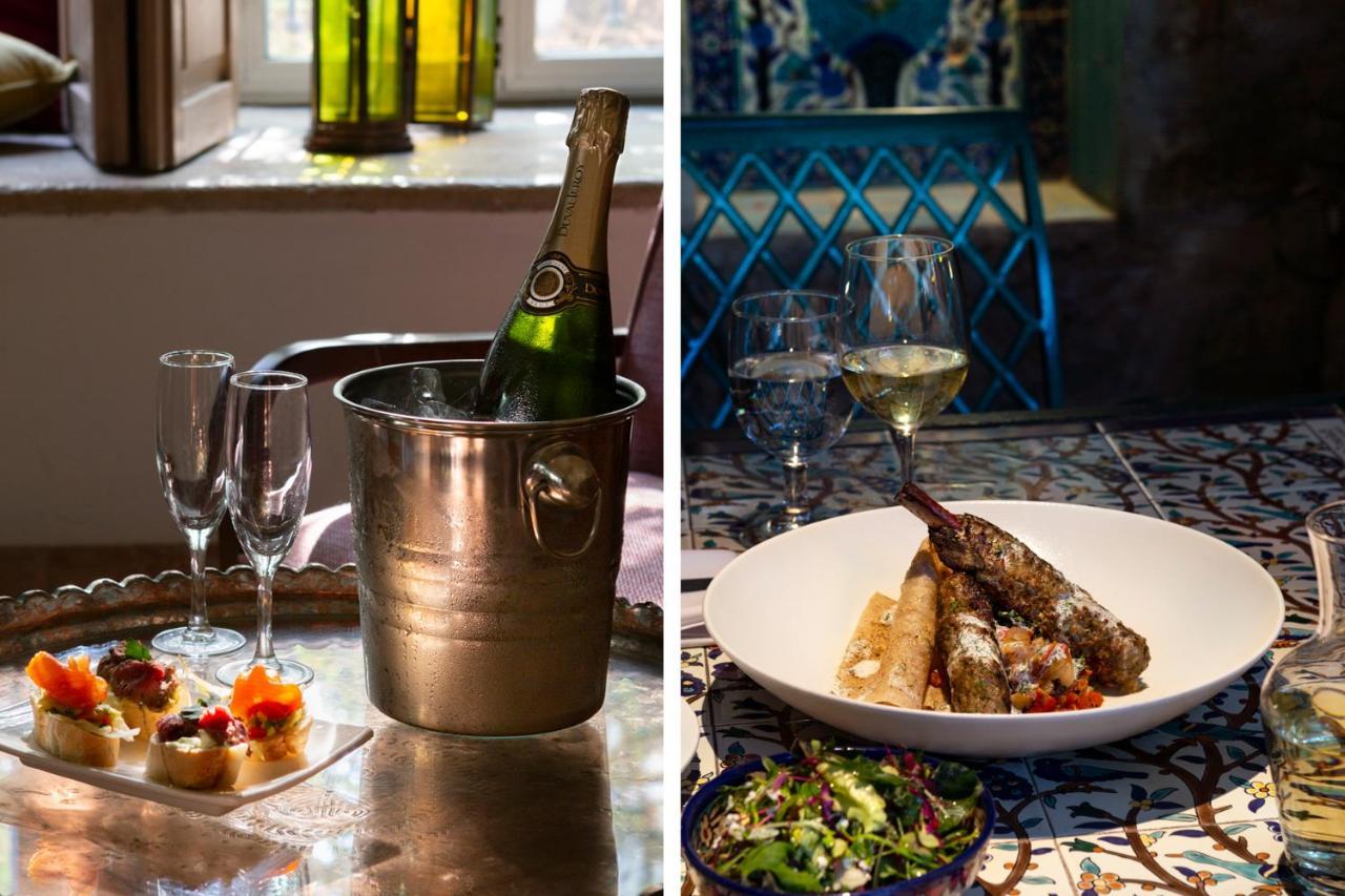 The American Colony Hotel - Small Luxury Hotels Of The World Jerusalem Exterior photo Champagne and food