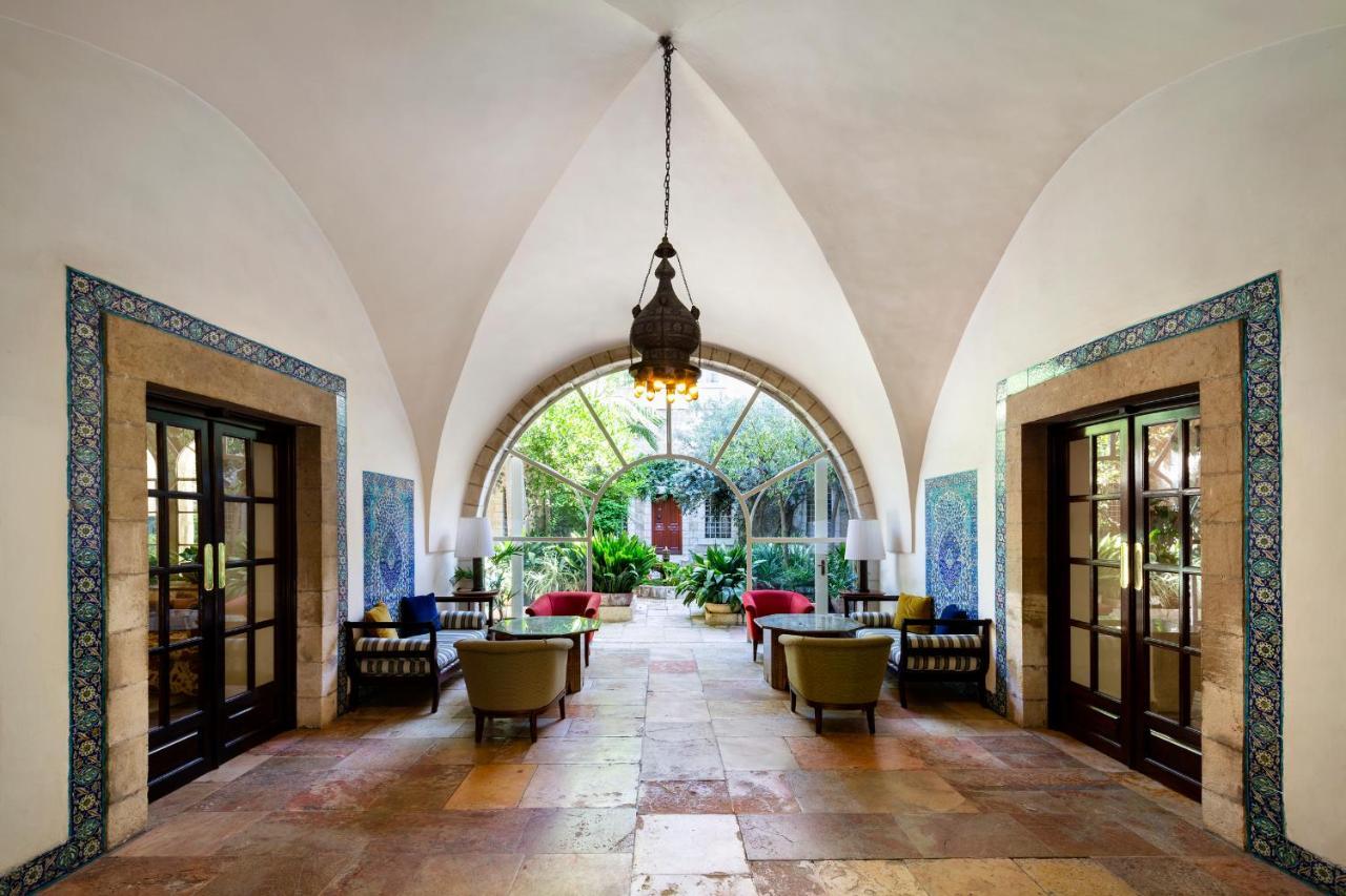 The American Colony Hotel - Small Luxury Hotels Of The World Jerusalem Exterior photo The interior of the hotel