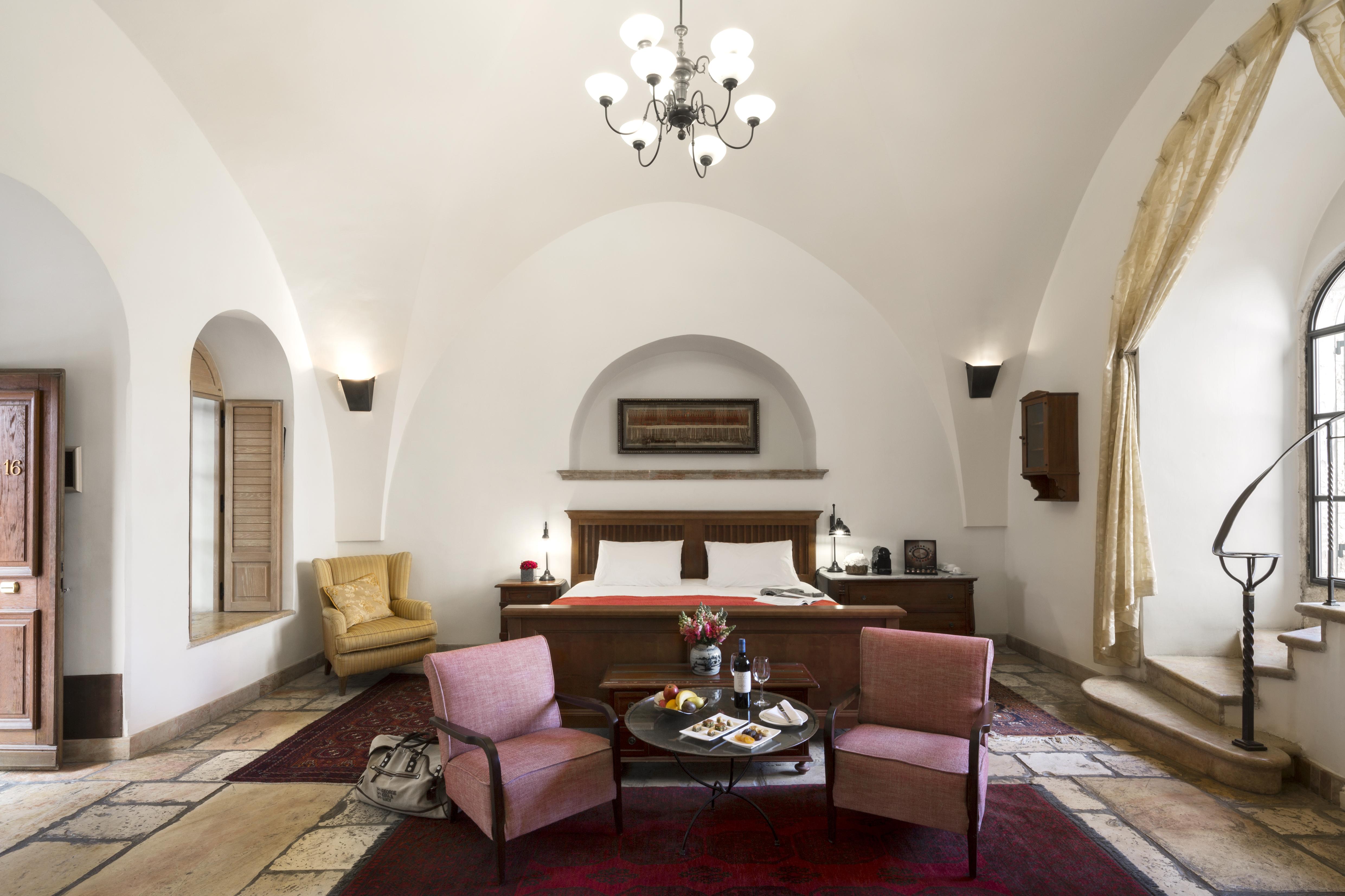 The American Colony Hotel - Small Luxury Hotels Of The World Jerusalem Exterior photo A bedroom at the hotel