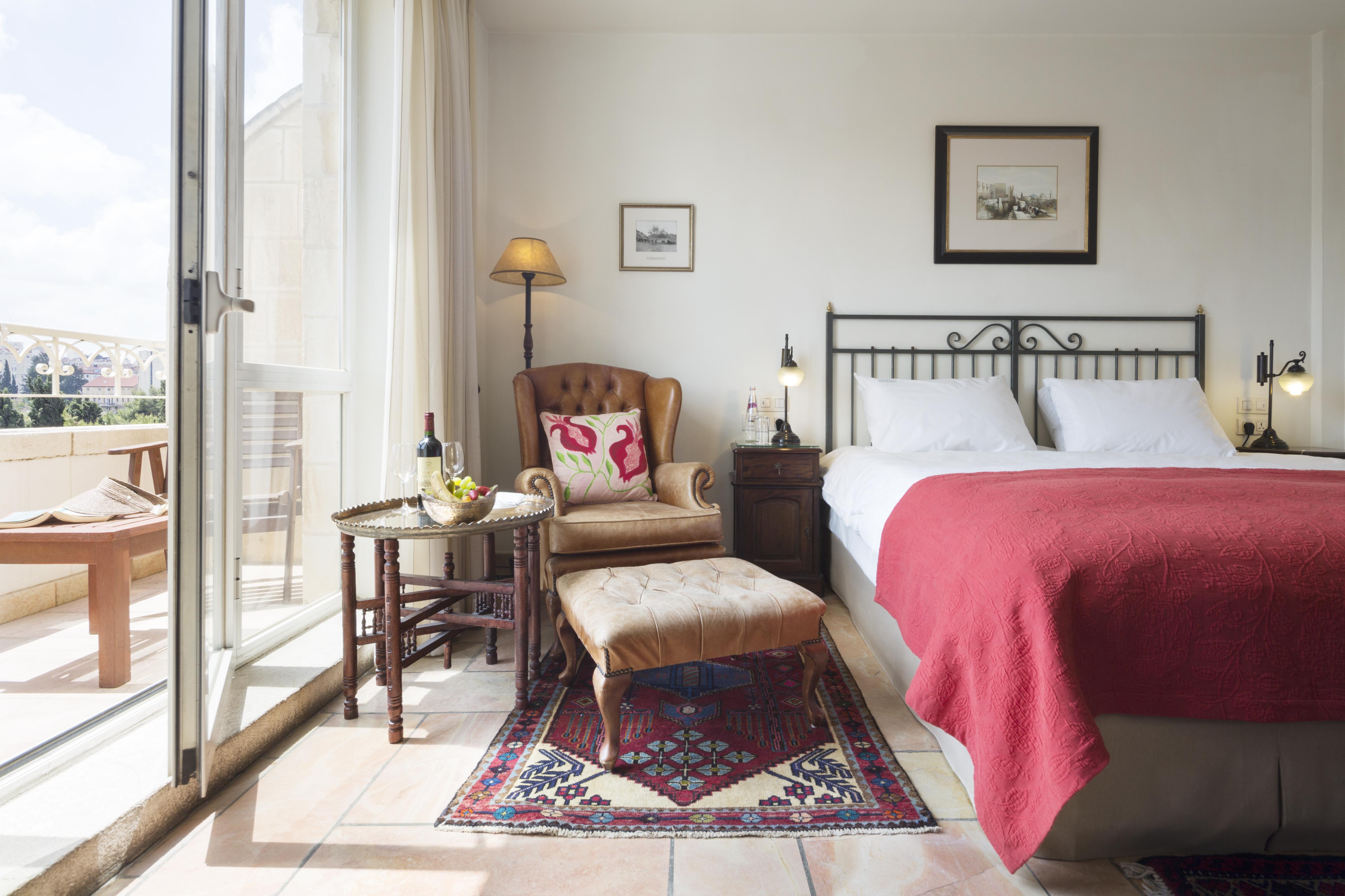 The American Colony Hotel - Small Luxury Hotels Of The World Jerusalem Exterior photo A room at the hotel