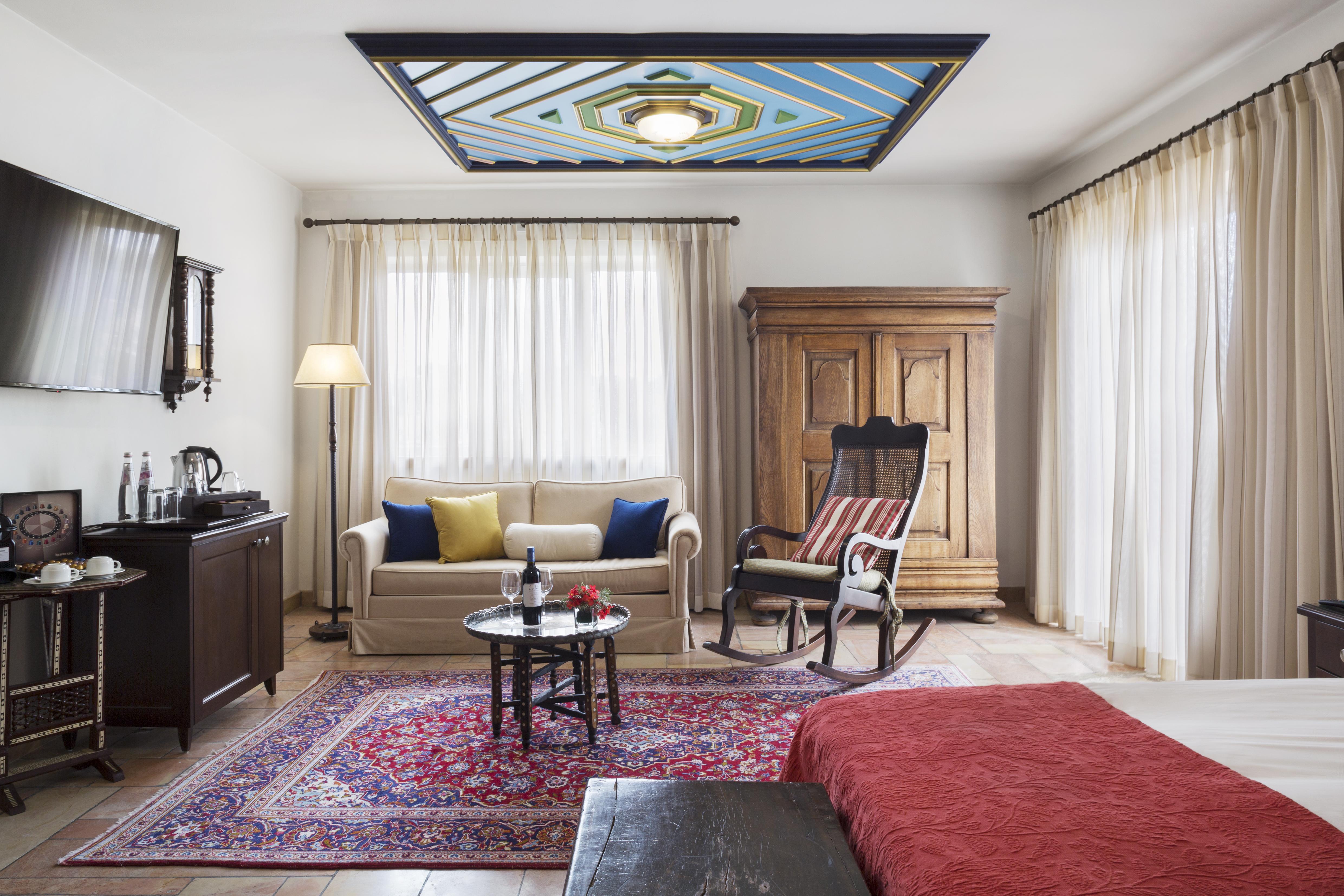 The American Colony Hotel - Small Luxury Hotels Of The World Jerusalem Exterior photo A room at the hotel