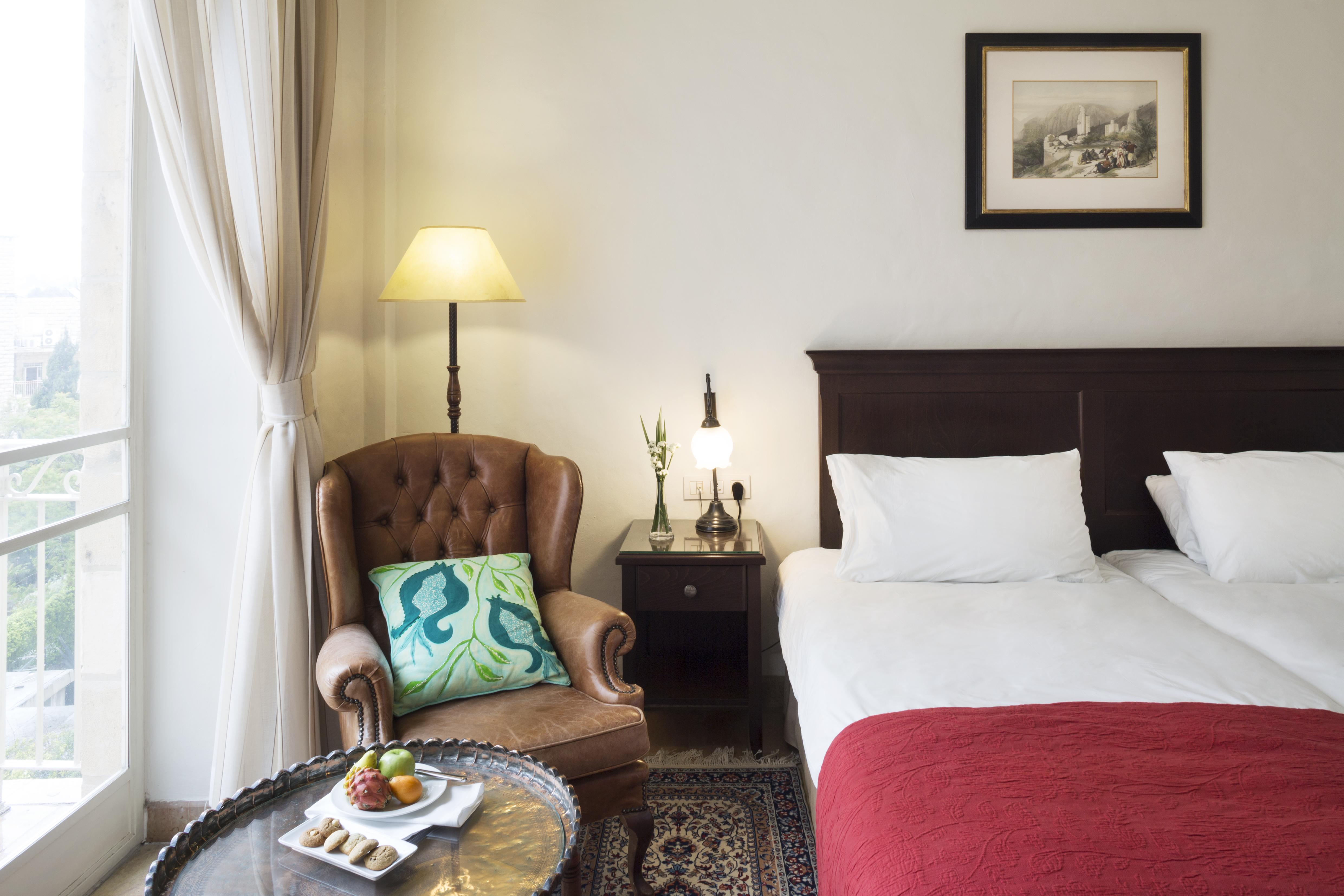 The American Colony Hotel - Small Luxury Hotels Of The World Jerusalem Exterior photo A room at the hotel