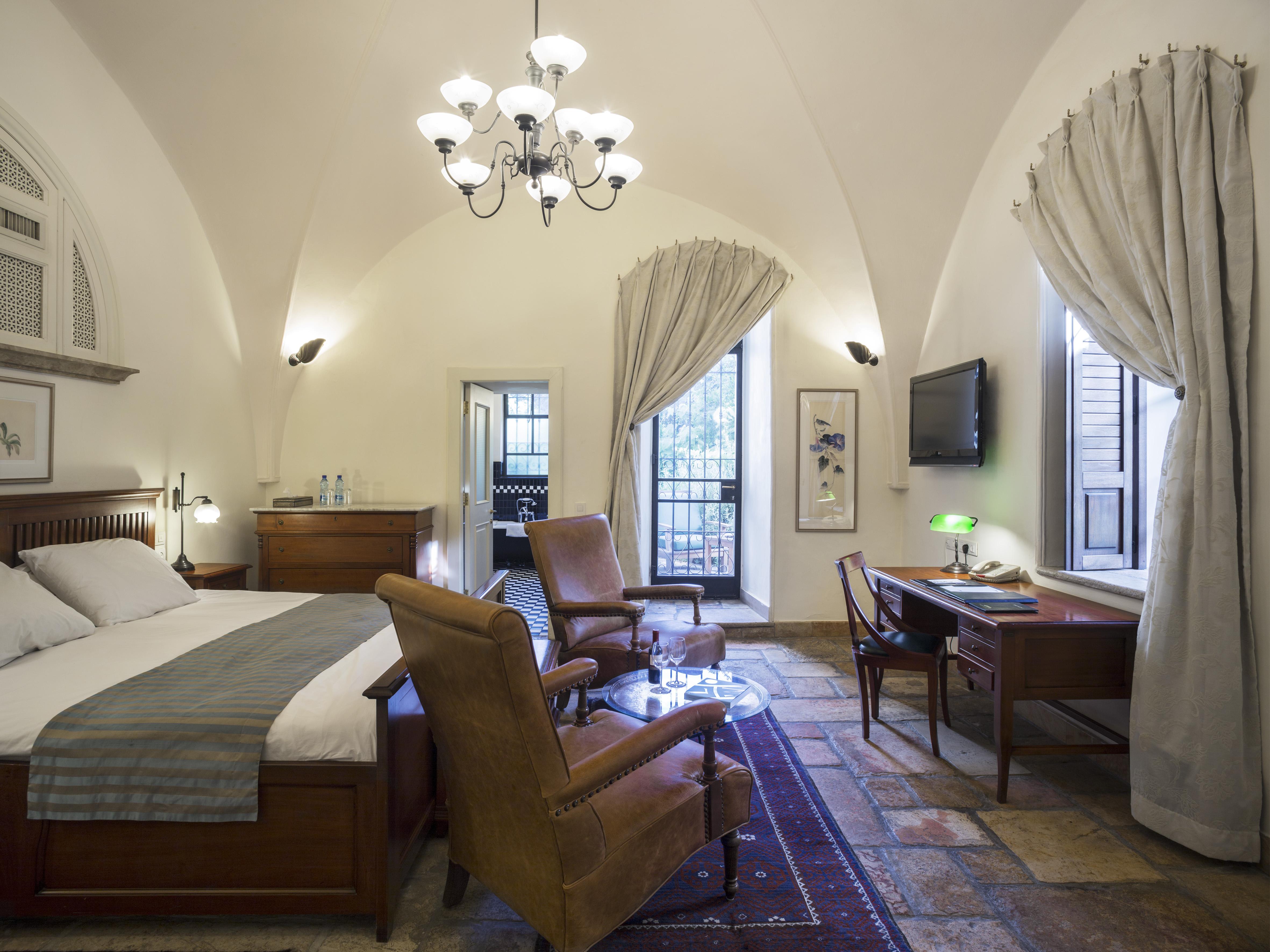 The American Colony Hotel - Small Luxury Hotels Of The World Jerusalem Exterior photo A room at the hotel