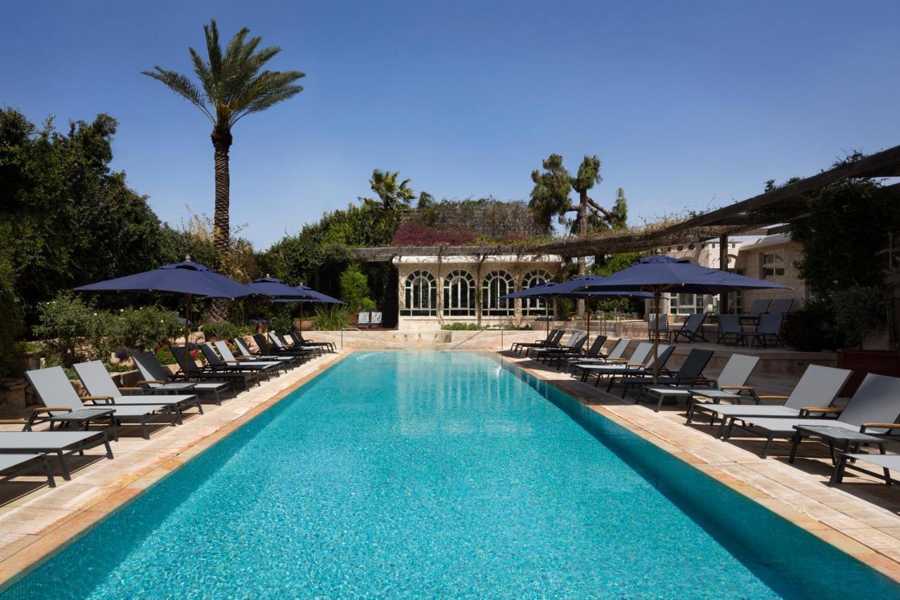 The American Colony Hotel - Small Luxury Hotels Of The World Jerusalem Exterior photo The pool at the hotel